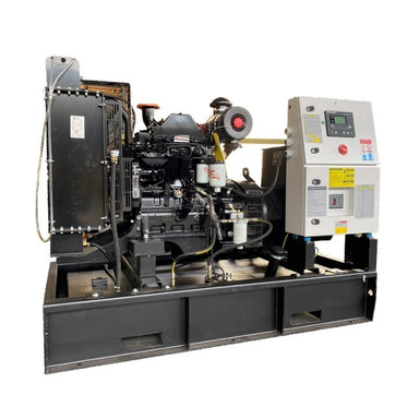 40kVA Welling & Crossley Cummins diesel generator ED40CuYE-OPEN open frame on base tank