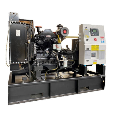 42kVA Welling & Crossley Cummins three phase open diesel generator ED42CuYE/3-S-OPEN on heavy-duty baseframe
